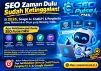 Tampilan dashboard SEO Pulse CMS yang membantu membuat website SEO instan melalui optimasi internal link secara otomatis.