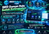Tampilan dashboard SEO Pulse CMS website menampilkan analisis E-E-A-T AI untuk optimasi cepat dan efektif.